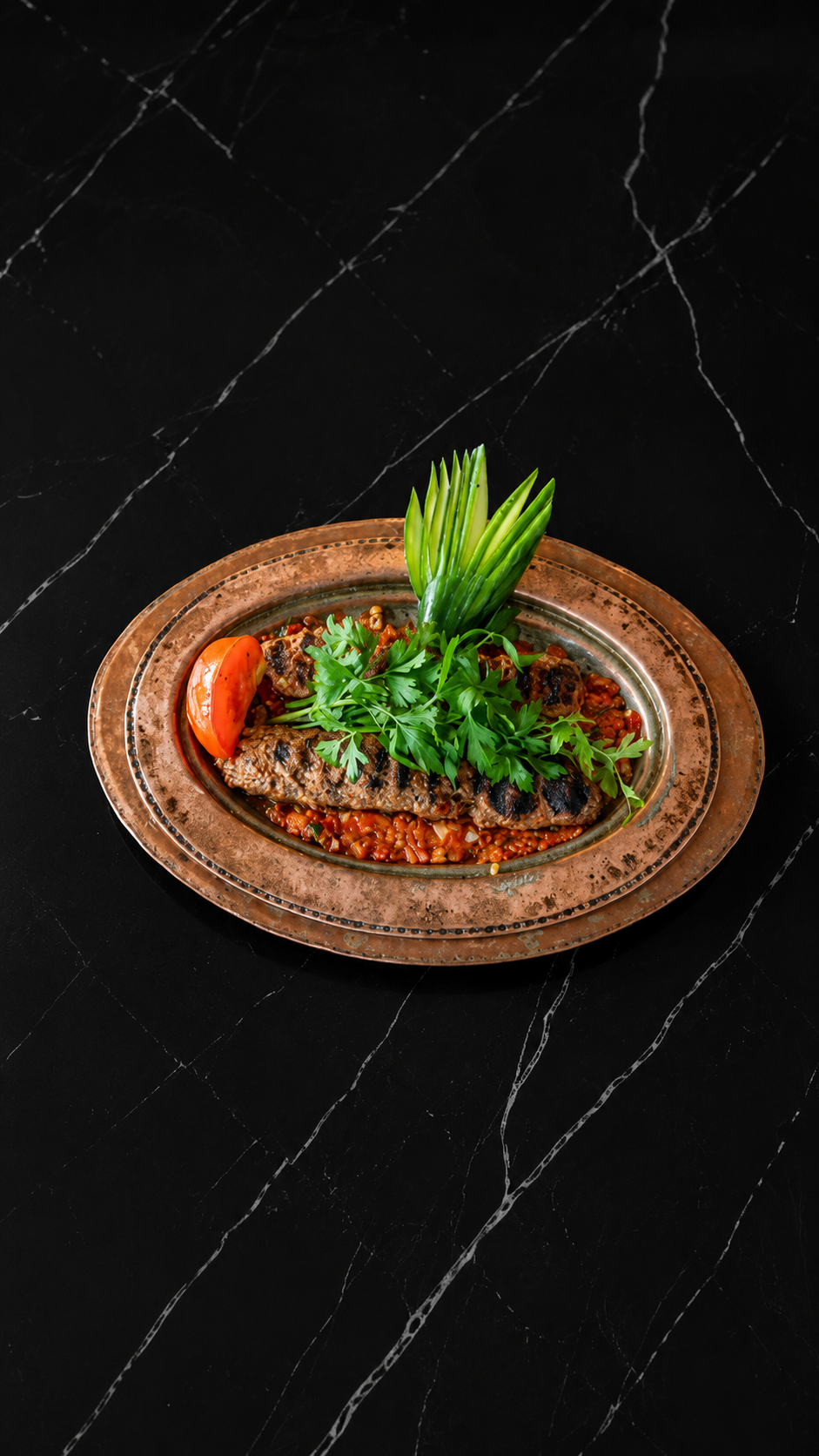 alti ezmeli kebab